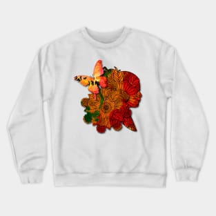 Floral mandala design Crewneck Sweatshirt